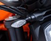 Adaptéry mikroblinkrů pro KTM 1290 Superduke '14-, černé